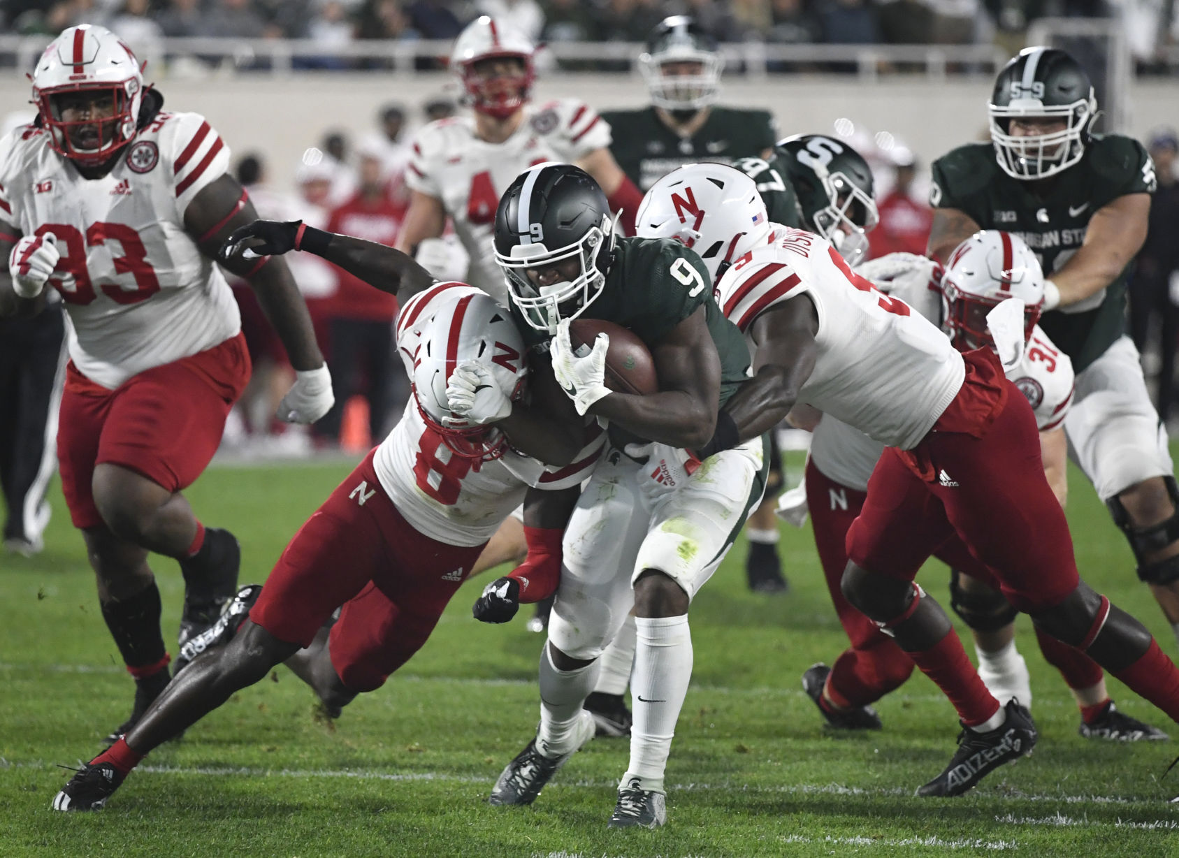 Nebraska vs. Michigan State, 9.25